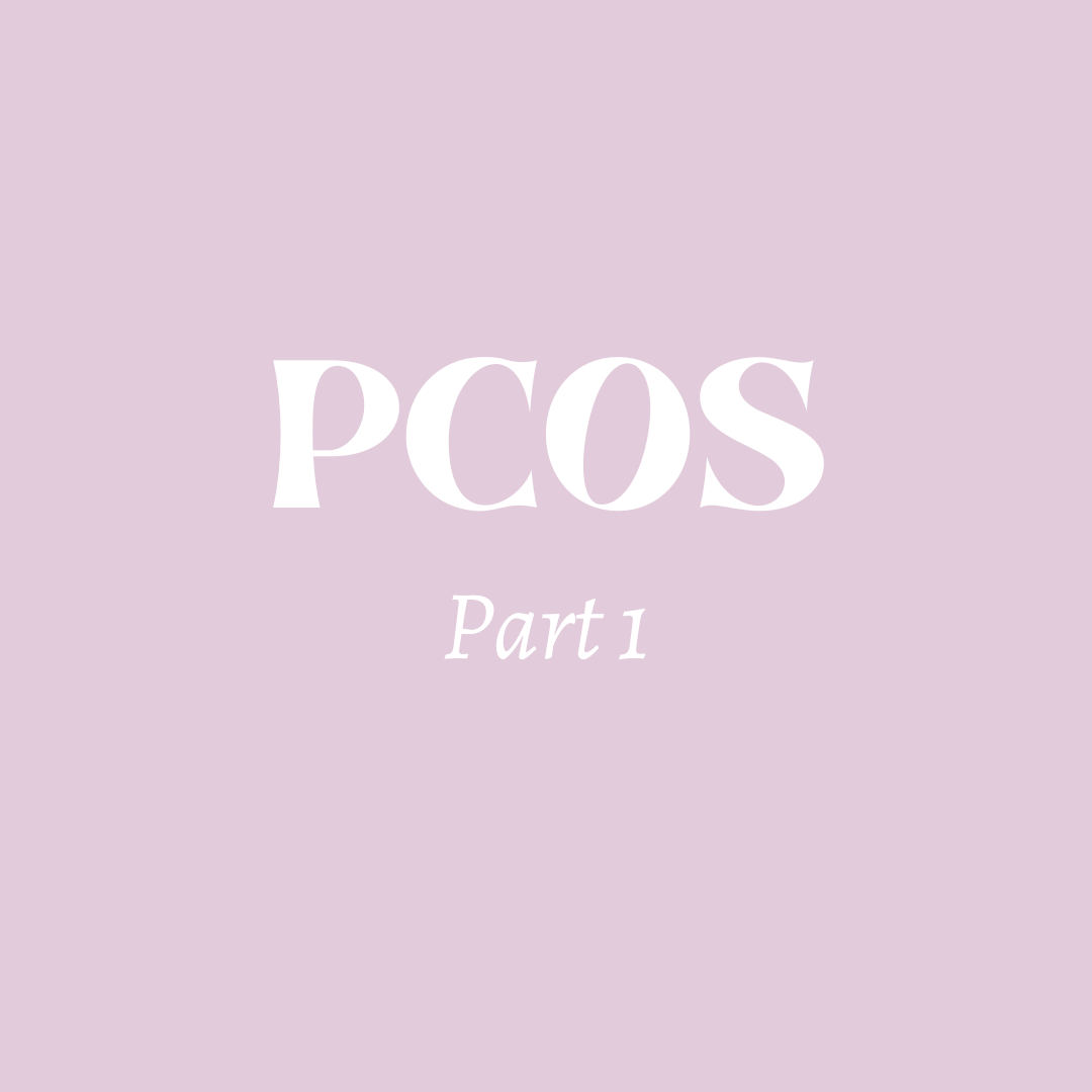 Polycystic ovarian syndrome video blog part 1