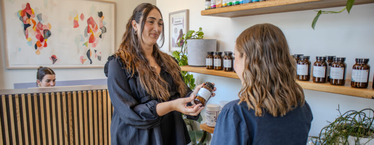 Herbal medicine consultation at Gardenvale Acupuncture, near Balaclava